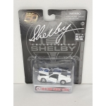 Shelby Collectibles 1:64 Ford Shelby GT350 2011 white blue stripes